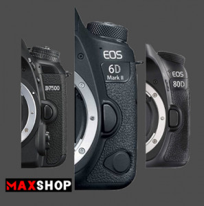 Canon 6D Mark II - 80D - Nikon D7500 Compare